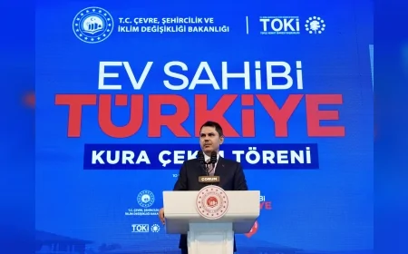 Çevre Şehircilik ve İklim Değişikliği Bakanı Murat Kurum: “500 bin konutu hızla yapacağız 2 yıl içinde anahtarları teslim edeceğiz”