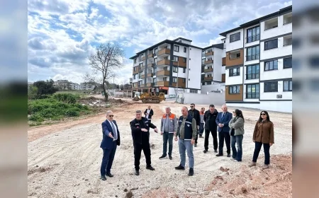 BALIKESİR BANDIRMA BELEDİYE BAŞKANI DURSUN MİRZA MAHALLE MAHALLE SAHA İNCELEMESİ GERÇEKLEŞTİRDİ