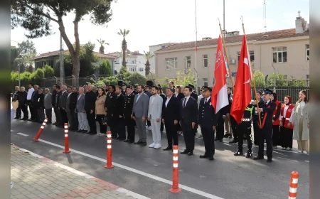 Bayındır’da Türk Polis Teşkilatı’nın 181. kuruluş yıl dönümü törenle kutlandı