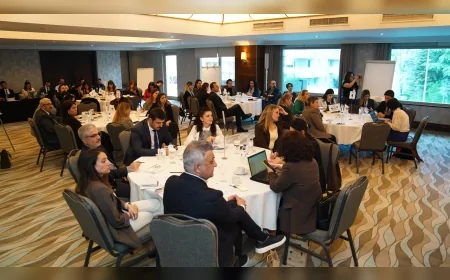 MANİSA BÜYÜKŞEHİR BELEDİYESİ KADIN DOSTU KENTLER PROGRAMI KAPSAMINDA ANKARA’DAKİ ÜST DÜZEY ÇALIŞTAYA KATILDI