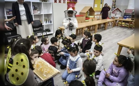 ANKARA BÜYÜKŞEHİR BELEDİYESİ TARIM GÖNÜLLÜSÜ ÇOCUKLAR EĞİTİM PROGRAMIYLA MİNİKLERİ TARIM VE DOĞAYLA BULUŞTURDU