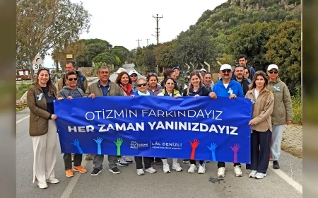 Çeşme’de Otizm Farkındalığı İçin Düzenlenen Doğa Yürüyüşü Yoğun Katılımla Gerçekleşti
