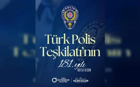 Ordu Büyükşehir Belediye Başkanı Dr. Mehmet Hilmi Güler: ''Türk Polis Teşkilatı Milletimizin En Büyük Güvencelerinden Biridir.''