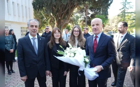 YÖK Başkanı Prof. Dr. Erol Özvar Ege Üniversitesini Ziyaret Etti Üniversitenin Gelecek Vizyonu Değerlendirildi