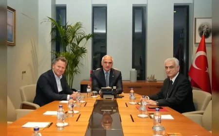 Kültür ve Turizm Bakanı Mehmet Nuri Ersoy: “Almanya ve İngiltere pazarlarında iş birliklerimizi kararlılıkla sürdürüyoruz”