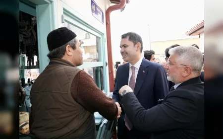 Çevre Şehircilik ve İklim Değişikliği Bakanı Murat Kurum: “Çorum’u çok özlemişiz” diyerek esnaf ziyaretinde bulundu