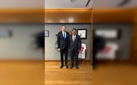 Manavgat Esnaf ve Sanatkârlar Odası Başkanı Abdullah Doru Ankara’da esnaf projeleri için destek aradı