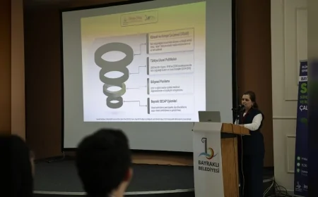 BAYRAKLI BELEDİYE BAŞKANI İRFAN ÖNAL: “SECAP İLE GELECEĞİ BUGÜNDEN PLANLIYORUZ”