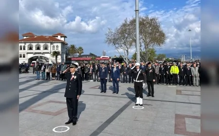 Bandırma’da Türk Polis Teşkilatı’nın 181’inci yılı törenle kutlandı