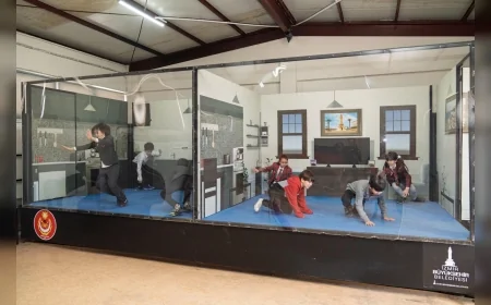 İzmir Büyükşehir Belediyesi Afet Eğitiminde Sanal Gerçeklikle 7 Büyüklüğünde Deprem Deneyimi Sunuyor