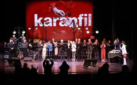 Çankaya Belediyesi Karanfil Dergi Birinci Yılını Kültür ve Sanat Dünyasının Katıldığı Özel Bir Geceyle Kutladı