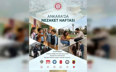 ANKARA VALİSİ VASİP ŞAHİN: “NEZAKET TOPLUMSAL GÜVENİ GÜÇLENDİREN TEMEL BİR DEĞERDİR”