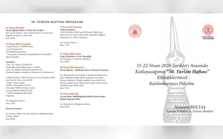 Çorum’da 50’nci Turizm Haftası Boğazköy’de Başlıyor Hattuşa’nın 40’ıncı Yılı Etkinliklerle Kutlanacak