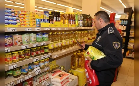 Şehzadeler’de Kırsal Mahalle Marketlerine Yönelik Etiket ve Fiyat Denetimleri Sıklaştırıldı