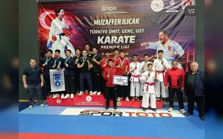 Kahramankazan Belediye Spor Kulübü Karate Takımı Türkiye Üçüncülüğü Elde Etti