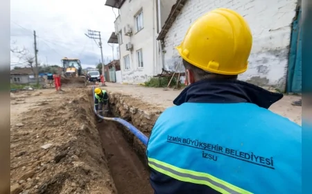 İzmir Büyükşehir Belediyesi İZSU Genel Müdürlüğü: "Torbalı, Menderes ve Selçuk hattına 180 milyon liralık dev yatırım"