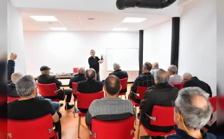 ALTINDAĞ BELEDİYESİ ERKEK YAŞAM MERKEZİ’NDE ELEKTRİK EĞİTİMİNE YOĞUN İLGİ