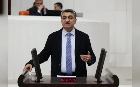 DEVA Partili Mehmet Emin Ekmen Mersin’deki sel ve hortum afetlerini TBMM gündemine taşıdı