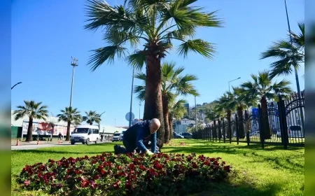 Giresun Belediyesinden şehir genelinde eş zamanlı altyapı ve üstyapı çalışmaları