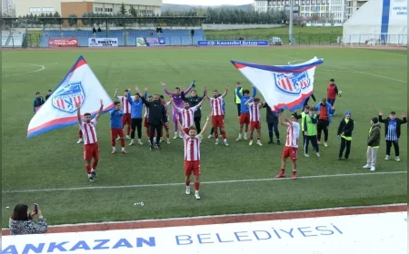 Kahramankazan Belediyespor kritik galibiyetle zirvedeki yerini sağlamlaştırdı