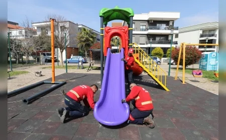 Menderes Belediye Başkanı İlkay Çiçek: “Parklarımızda yenileme çalışmalarımız hız kesmeden sürecek”