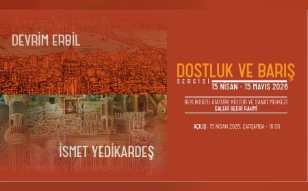 Usta Sanatçılar Devrim Erbil Ve İsmet Yedikardeş'in Eserleri Beylikdüzü'nde Sanatseverlerle Buluşuyor