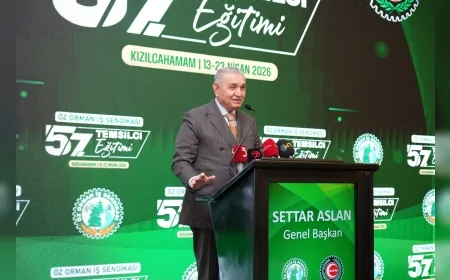 Öz Orman İş Sendikası Genel Başkanı Settar Aslan: “Orman teşkilatında teknik eksik yok, sorun kara gücünde”