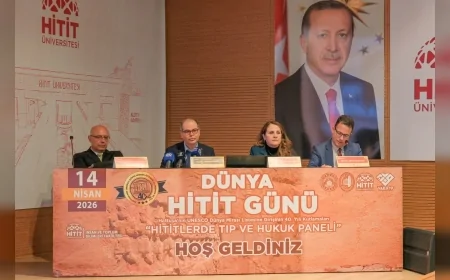 Çorum’da “Hititlerde Tıp ve Hukuk” paneli Hattuşa’nın UNESCO sürecinin 40 yılı kapsamında gerçekleştirildi