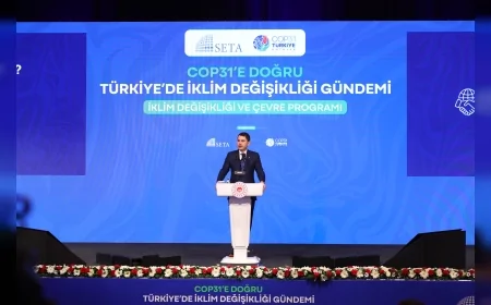 Çevre, Şehircilik ve İklim Değişikliği Bakanı Murat Kurum: “İklim değişikliği doğrudan bir ekolojik beka meselesidir”