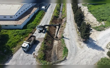 Manisa MASKİ Akhisar’da 5 Kilometrelik Dere Hattını Temizleyerek Taşkın Riskine Karşı Önlem Aldı