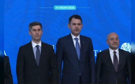 Çevre, Şehircilik ve İklim Değişikliği Bakanı Murat Kurum: “COP31’de su ve gıda güvenliği öne çıkacak”