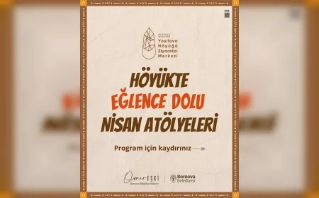 İzmir Bornova’da Yeşilova Höyüğü’nde Nisan Ayı Boyunca Çocuklara Sanat ve Tarih Dolu Atölyeler Düzenleniyor