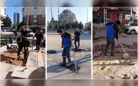 Kahramankazan’da Yol ve Kaldırım Çalışmalarıyla İlçe Genelinde Ulaşım Konforu Artırılıyor