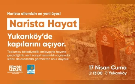 Narlıdere Belediyesi Tarihi Yukarıköy’de Narista Hayat’ı 17 Nisan’da Hizmete Açıyor