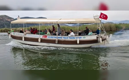 Marmaris’e Avusturyalı turist akını başladı ilk kafile ilçeye ulaştı