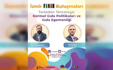 İzmir’de Fikir Buluşmaları’nda Kentsel Gıda Politikaları Ve Gıda Egemenliği Tartışılacak