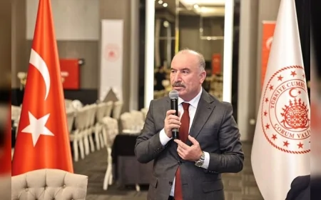 Çorum Valisi Ali Çalgan Hüseyin Gazi Sempozyumu’nda “İrfan Geleneği Kardeşliği Güçlendirir” dedi