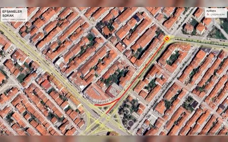 ESKİŞEHİR BÜYÜKŞEHİR BELEDİYESİ EFSANELER SOKAK’TA ASFALT ÇALIŞMASI NEDENİYLE TRAFİK DÜZENLEMESİ YAPACAK