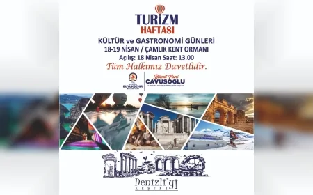 DENİZLİ BÜYÜKŞEHİR BELEDİYESİ TURİZM HAFTASINDA KÜLTÜR VE GASTRONOMİ GÜNLERİNİ BAŞLATIYOR