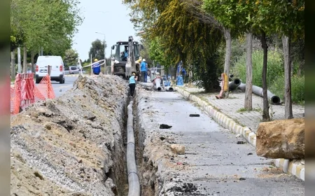Aydın Büyükşehir Belediye Başkanı Özlem Çerçioğlu: “Kuşadası’nda içme suyu altyapısını güçlendiriyoruz”