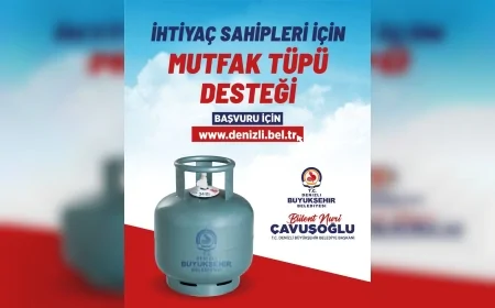 DENİZLİ BÜYÜKŞEHİR BELEDİYE BAŞKANI BÜLENT NURİ ÇAVUŞOĞLU: “SÜRDÜRÜLEBİLİR DESTEKLERLE HALKIMIZIN YANINDAYIZ”