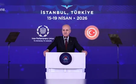 TBMM Başkanı Numan Kurtulmuş’un ev sahipliğinde İstanbul’daki PAB 152’nci Genel Kurulu kapanış oturumuyla sona eriyor