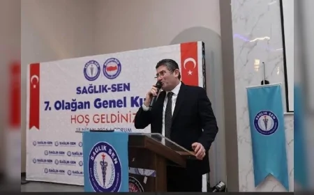 SAĞLIK-SEN ÇORUM ŞUBE BAŞKANI AHMET SAATCİ “BU BAŞARI SAHADAKİ EMEĞİN SONUCUDUR” DİYEREK YENİDEN SEÇİLDİ