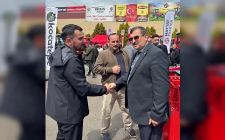 Çorum Ziraat Odası Başkanı Adem Özdemir Tarım ve Hayvancılık Fuarı’nda üreticilerle buluştu