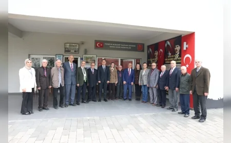 Nilüfer Belediyesi Şehitler Haftası’nda gazi ve şehit yakınlarını ziyaret etti