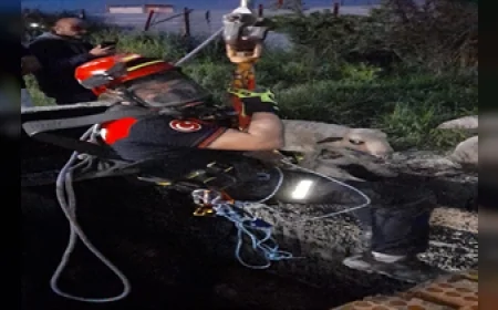 İzmir Bornova’da 20 Metrelik Kuyuya Düşen Kuzu İtfaiyenin Müdahalesiyle Kurtarıldı