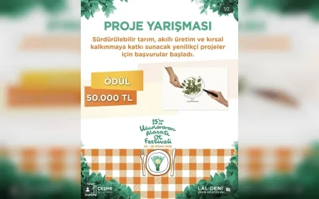 Çeşme Belediyesi 15. Alaçatı Ot Festivali Sürdürülebilir Tarım Yarışmasında Ön Değerlendirme Tamamlandı