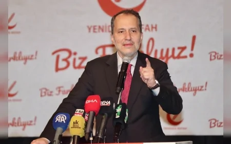 Yeniden Refah Partisi Genel Başkanı Dr. Fatih Erbakan: “ABD Büyükelçisi derhal Dışişleri’ne çağrılmalı ve nota verilmelidir”