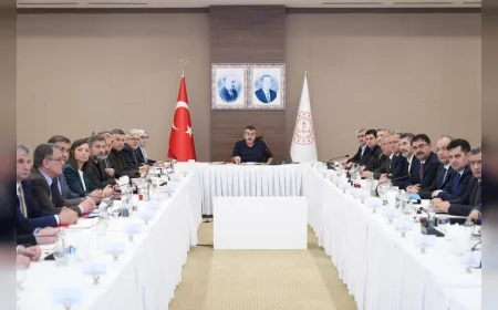 MİLLÎ EĞİTİM BAKANI YUSUF TEKİN BAŞKANLIĞINDA BİRİM AMİRLERİ TOPLANTISI GERÇEKLEŞTİRİLDİ