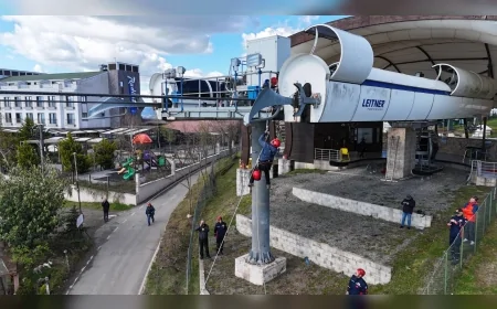 Ordu Boztepe Teleferik Hattında Gerçeğini Aratmayan Kurtarma Tatbikatı Başarıyla Tamamlandı